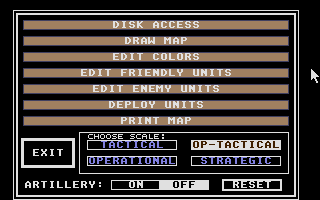 Wargame Construction Set screenshot 3 for Atari ST